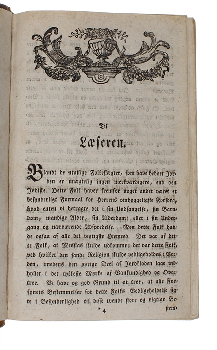 Den Jødiske Historie, fra Verdens Skabelse til Jerusalems sidste Ødelæggelse, med historiske, geographiske, chronologiske og critiske Oplysninger. 3 Bd.