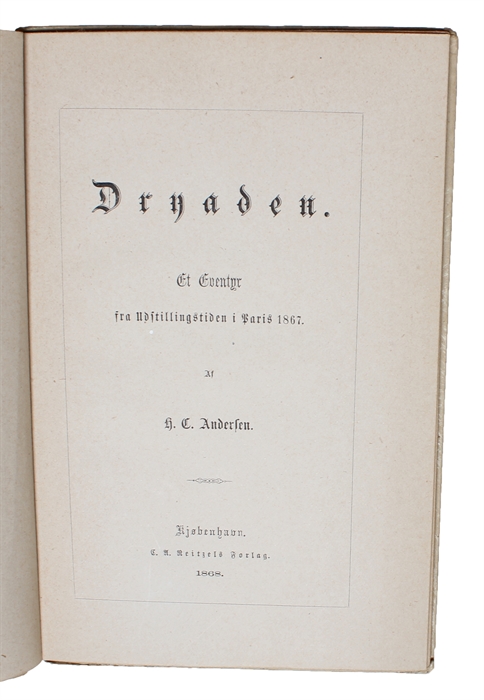 Dryaden. Et Eventyr fra Udstillingen i Paris 1867.