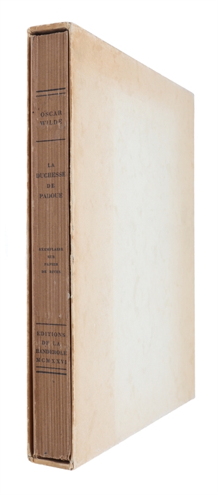 La Duchesse de Padoue. Traduction de Cêcil George-Baziole. Eaux-fortes de Charles Martin. (Paris), Edition de la Banderole, 1926.