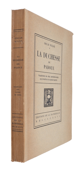 La Duchesse de Padoue. Traduction de Cêcil George-Baziole. Eaux-fortes de Charles Martin. (Paris), Edition de la Banderole, 1926.