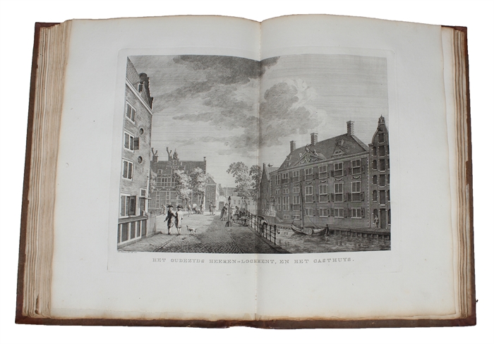 Nieuwe Atlas, van de voornaamste Gebouwen en gezigten der Stad Amsterdam, met derzelver beknopte Beschryvingen. Eerster-Tweede Deel (all).