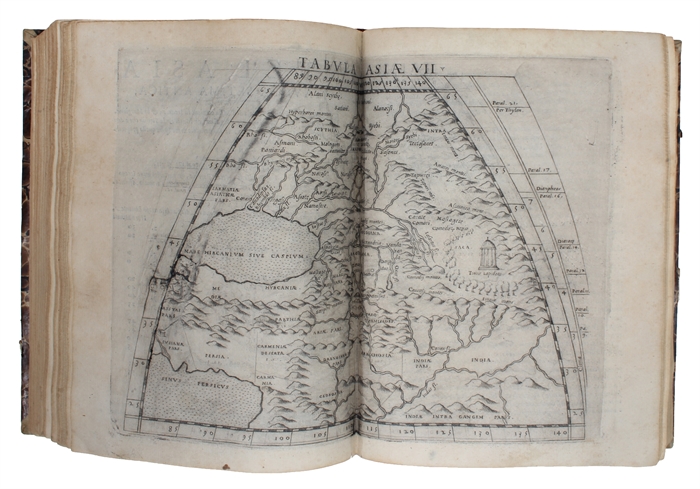 La Geografia di Claudio Tolomeo Alessandrino, Già tradotte di greco in italiano da M. Giero. Ruscelli: & hora in questo nuoua editione da M. Gio. Malomba ricoretta, & purgata d'infiniti errori: come facilmente nella Prefatione a Lettori può ciascuno...