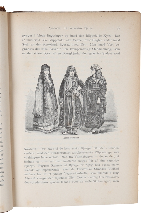 Orienten. Rejseskildringer fra Grækenland, Macedonien, Stambul, Mesopotamien, den arabiske Halvø, Syrien, Palæstina, Tripolitanien, Tunis o.s.v. Paa dansk ved Johannes Magnussen. Med Illustrationer i Træsnit, Initialer og Vignetter.