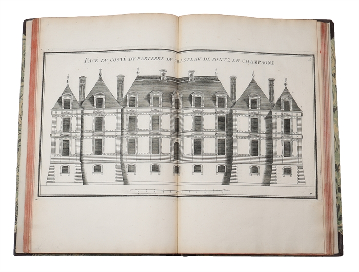 Maniere de Bastir. Pour toutes sortes de personne. Reueüe et augmatee, en cette seconde edition, de plusieurs figures, de tresbeaux Bastimens et Edifices de Ljunention... (1.-) Seconde Partie.