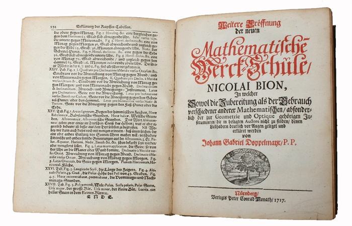 Neu=eröffnete Mathematische Werck=Schule, Oder gründliche Anweisung wie die mathematische Instrumentenn nicht allein schicklich und recht zu gebrauchen, sondern auch auf die beste und accurareste Manier zu verfertigen, zu probieren, und allzeit in gute...