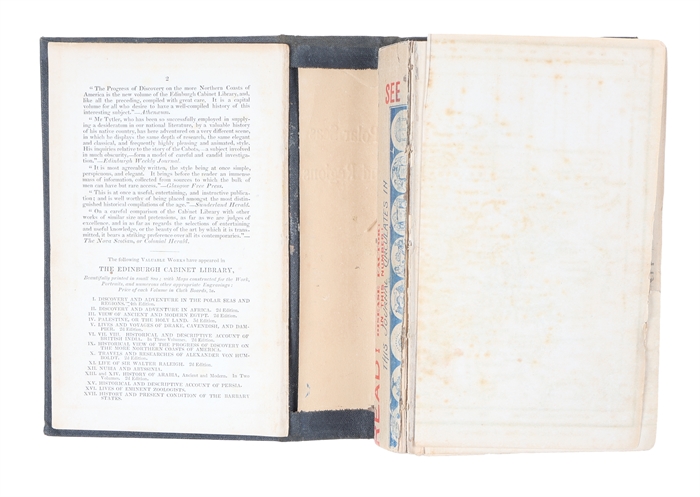 Narrative of Discovery and Adventure in Polar Seas and Regions:with illustrations of their Climate,geology and Natural History; and an Account of the Whale-Fishery.