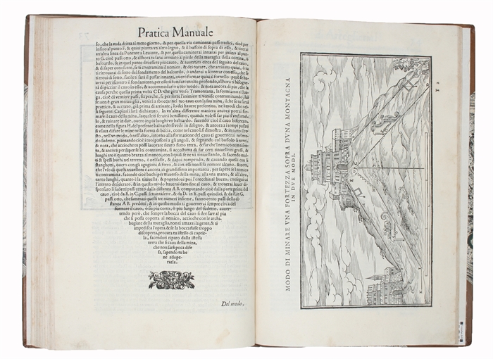 Pratica Manuale di Artigleria....Nuouamente composta & data in luce...All'Illustrissimo, et Eccll. Signor don Carloo D'Aragona, Duca di Terrranuoua, &c.