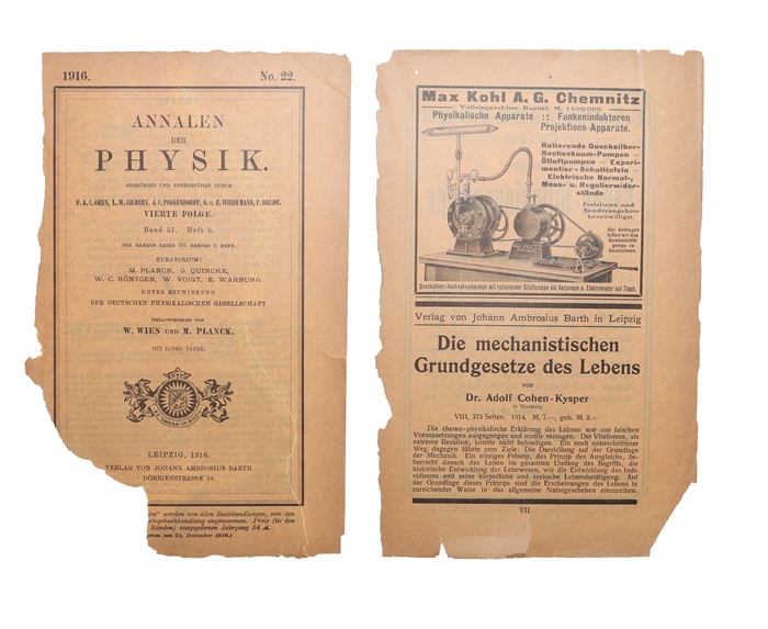 Über Friedrich Kottlers Abhandlung "Über Ensteins Äquivalenzhypothese und die Gravitation";