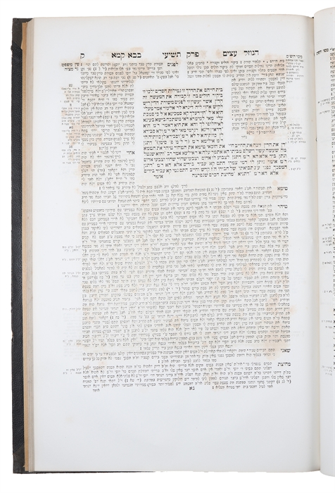 Baba kamo Talmud Bably. Tom II.