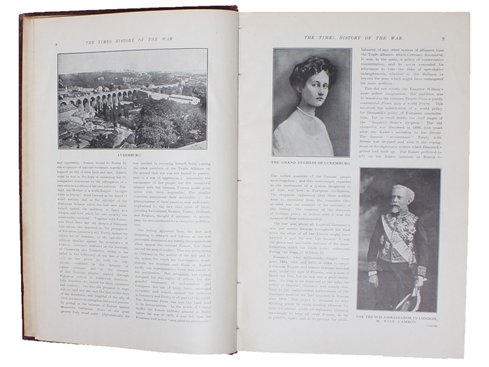 The Times History of The War. 22 vols. (including index).