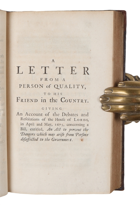 A Collection of Several Pieces. Never before printed, or not Extant in his Works. Publish'd by the Author of Life of the evermemorable  Mr. John Hales, &c.