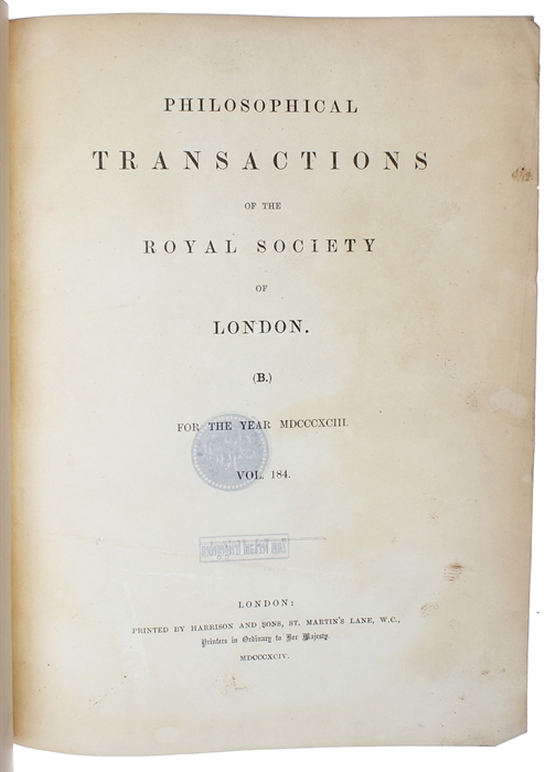 Experiments in Examination of the Peripheral Distribution of the Fibres of the Posterior Roots of some Spinal Nerves. Received December 2, - Read December 8, 1892. Abbreviated March 2, 1893. (Part I) (+) Experiments in Examination of the Peripheral Di...