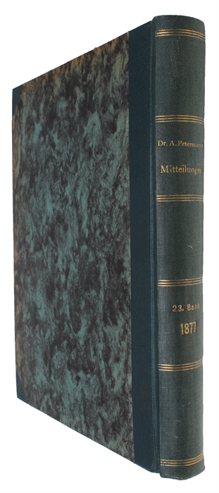 Mittheilugen aus Justus Perthe's Geographischer Anstalt über wichtige neue Erforschungen auf dem Gebiete der Geographie. 23. Bd.