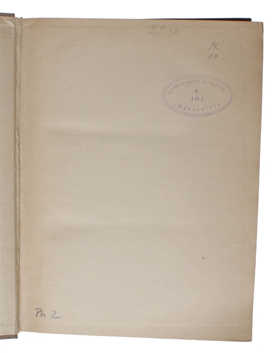 Sein und Zeit. Erste Hälfte (alles). Sonderdruck aus "Jahrbuch für Philosophie und phänomenologische Forschung", Band VII herausgegeben von E. Husserl - Freiburg i.B.