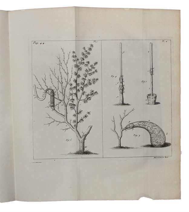 La Statiqie des Vegetaux, et L'Analyse de L'Air. Experiences nouvelles Lûes à la Societé Royale de Londres. Ouvrage traduit de l'Anglois, par M. De Buffon.