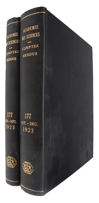 Ondes et quanta. Note de M. Louis de Broglie, présentée par M. Jean Perrin. (Séance du 10 Septembre 1923). (+) Quanta de lumière, diffraction et interférences. Note de M. Louis de Broglie, transmise par M. Jean Perrin. (Séance du 24 Septembre 1923). (+...