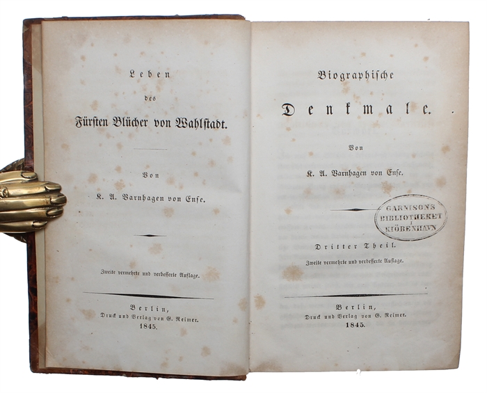 Biographische Denkmale. Zweite vermehrte und verbesserte Auflage. 5 Bde.