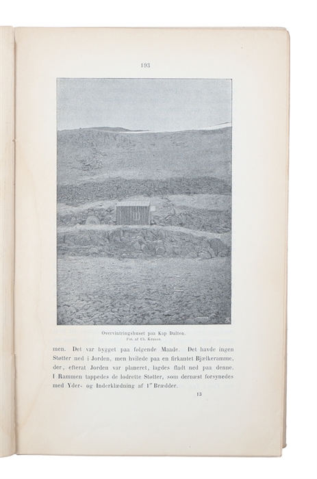 Beretning om Kystexspeditionen langs Grønlands Østkyst 1900.