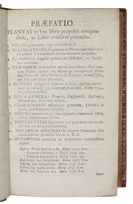 Systema Naturae. Per Regna Tria Naturae, Secundum Classes, Ordines, Genera, Species, Cum Characteribus, Differentiis, Synonymis, Locis. Editio Decima, Reformata. 3 vols.