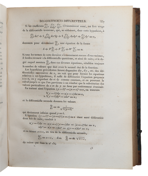 Traité du Calcul Différentiel et du Calcul Intégral. Seconde Édition, revue et augmentée. 3 Vols.