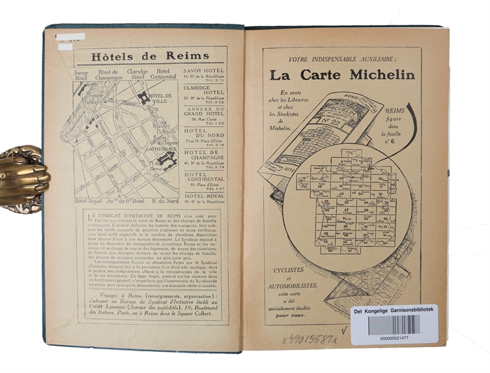 Guides illustres Michelin des Champs de Bataille.