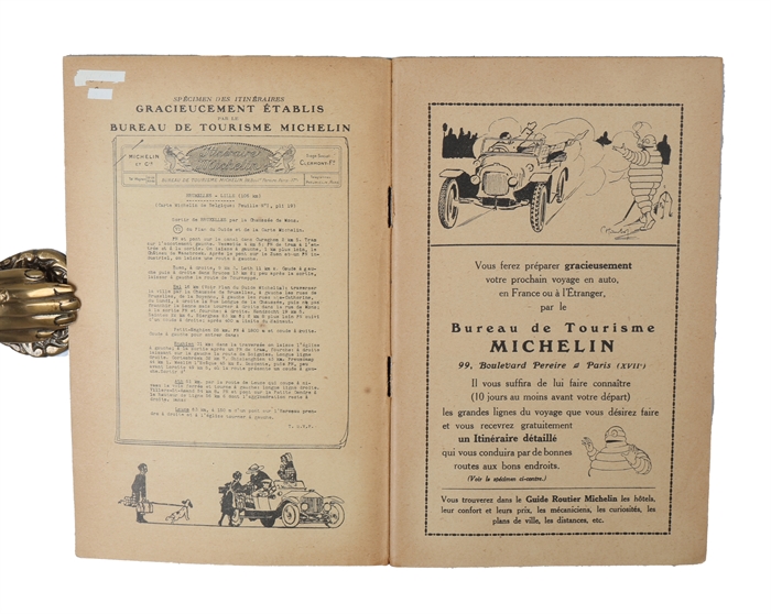 Guides illustres Michelin des Champs de Bataille.