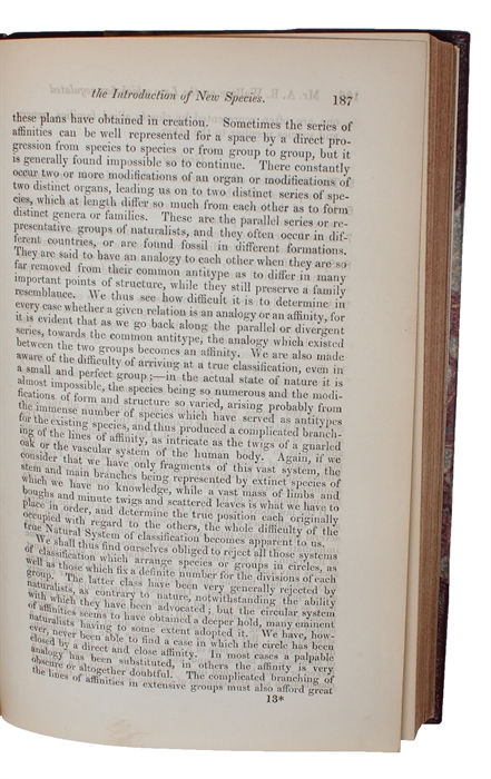 On the Law which has Regulated the Introduction of New Species. [In: The Annals and Magazine of Natural History. Second Series, Volume 16].