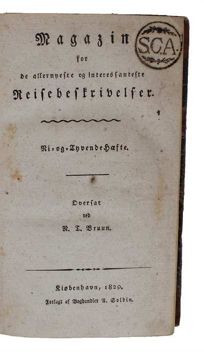 Reiser i Nubien og Arabien. Udgivne ved Selskabet til Fremme for Opdagelser i det Indre Afrika. Oversatte efter det ethnographiske Archiv ved N.T. Bruun.