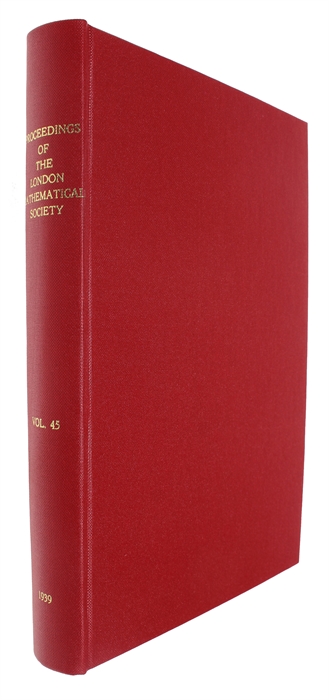 Systems of Logic based on Ordinals. [Received 31 May, 1938. - Read 16 June, 1938.]. [In: Proceedings of the London Mathematical Society. Second Series. Volume 45].