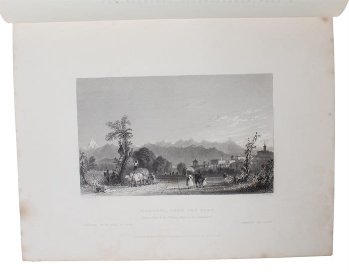 The Waldenses, or Protestant Valleys of Piedmont and Dauphiny Illustrated in a series of views, by Brockedon & Bartlett.