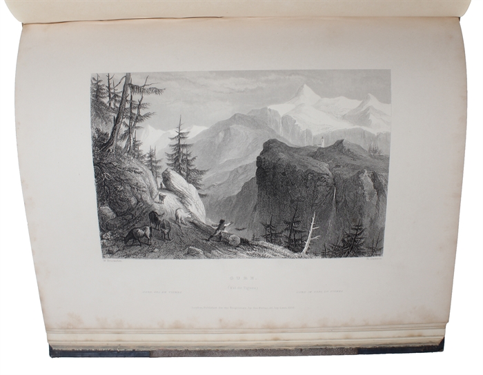 The Waldenses, or Protestant Valleys of Piedmont and Dauphiny Illustrated in a series of views, by Brockedon & Bartlett.
