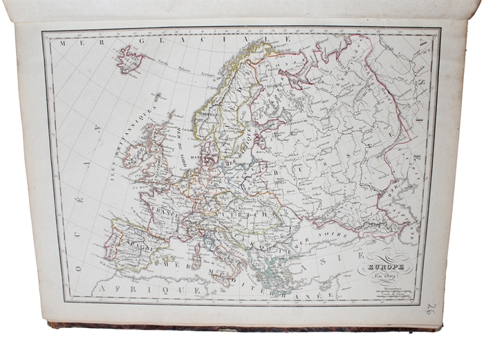 Atlas Complet du précis de la Geographie universelle. Dressé conformément au Texte de cet Ouvrage et sous les Yeux de L'Auteur, par M. Lapie. (Cet Atlas est formé de 75 Cartes).