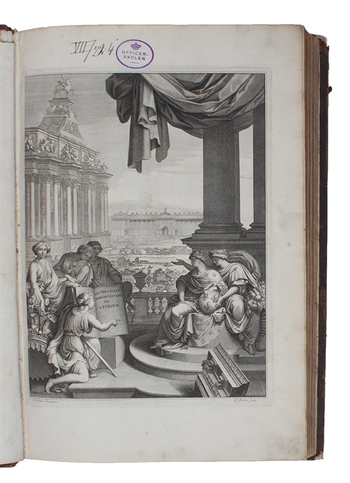 Les Dix Livres D'Architecture de Vitruve corrigez et Traduits nouvellement en Francois, avec des Notes & des Figures. Seconde Edition reveuë, corrigée, & augmentée. Par M. Perrault.