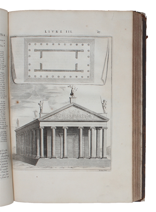 Les Dix Livres D'Architecture de Vitruve corrigez et Traduits nouvellement en Francois, avec des Notes & des Figures. Seconde Edition reveuë, corrigée, & augmentée. Par M. Perrault.