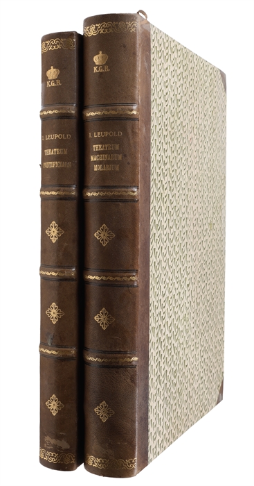 Theatrum Machinarum Generale. Schau=Platz des Grundes Mechanischer Wissenschaften...   Alles mit viel nütlichen Anmerkungen und besonderen neuen Inventionibus und Machinen vermehret, und mit vielen Figuren deutlich vor Augen gestellet... Bd. 1-9 (von 10)