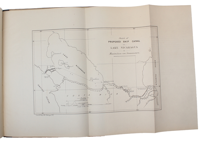 Report on the Nicaragua Route for an Interoceanic Ship-canal, with a review of other proposed Routes. translated for the United States Coast Survey.