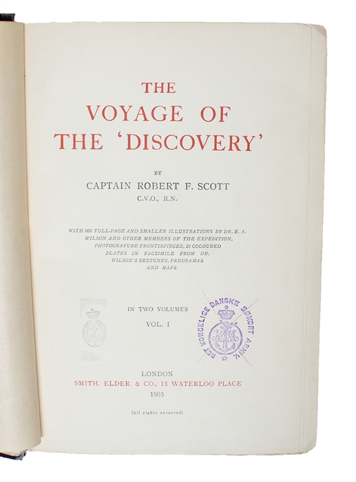 The Voyage of the 'Discovery'. 2 Vols.