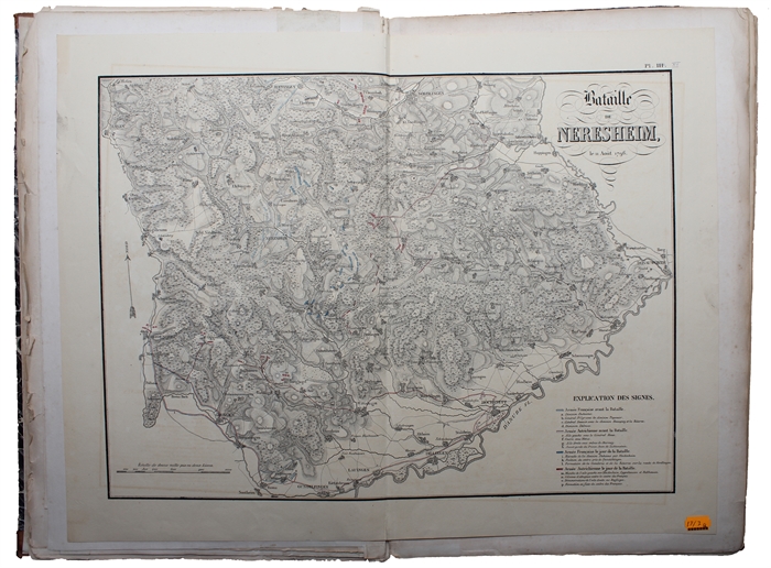 Atlas pour servir á l'intelligence de L'Histoire Critique et Militaire des Guerres de la Révolution. Gravé sous la Direction de J.-B. Bielaerts.