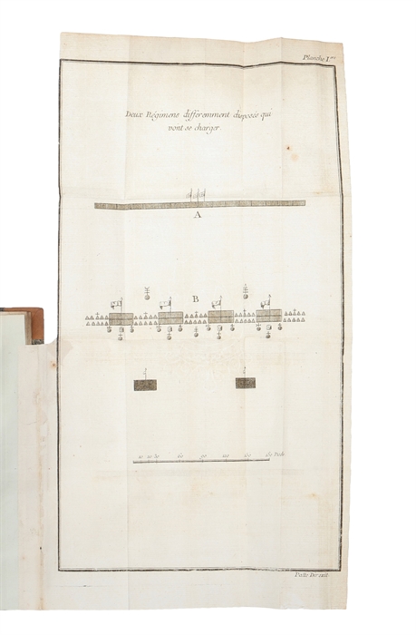 Les Reveries; ou Mémoires sur L'Art de la Guerre. Par M. de Bonneville. 2 Vols. (+) Supplement aux Reveries... Par le Baron D.P.N.