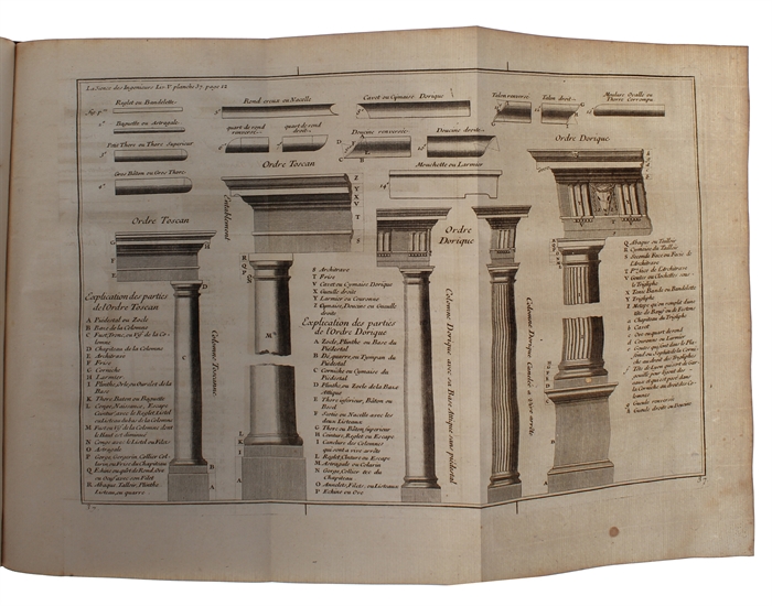 La Science des Ingenieurs dans la Conduites des Travaux de Fortification et D'Architecture Civile. 6 Parts.