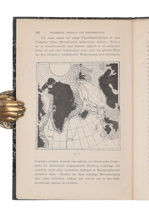 Ueber den Einfluss der Eisschmelzung auf die Oceanische Cirkulation.