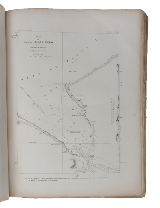 Atlas général des Phares et Fanaux à l'usage des Navigateurs,... Publié sous les Auspices de S.A.R.Mgr le Prince de Joinville. 23 Parts. (All published).