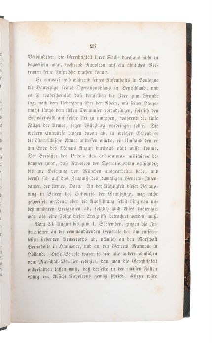 Charakteristik des Kriege Napoleons. 3 Theile. (3 Bde.).