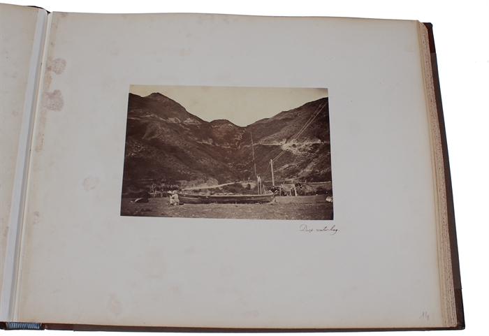 The Tordenskjold-expedition. 71 albumen prints from the 1860'ies to 1873.