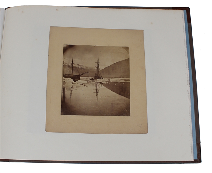 The Tordenskjold-expedition. 71 albumen prints from the 1860'ies to 1873.