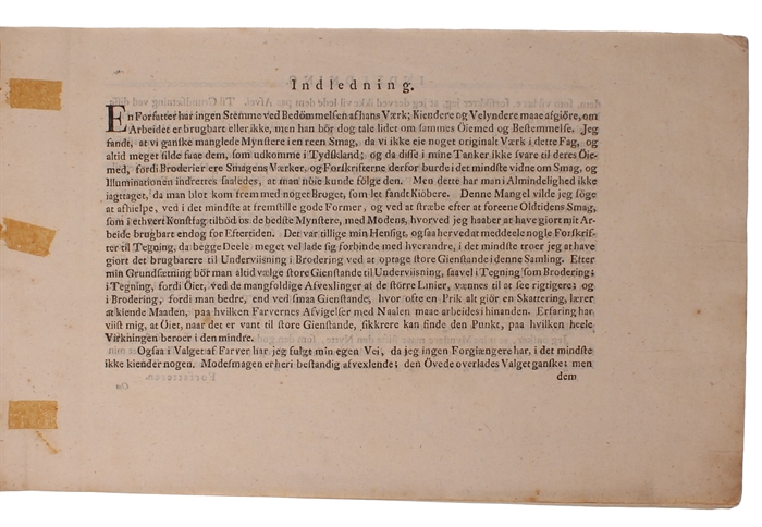Haandbog til Brodering og Tegning. (i.e. Haandbook for embroidery and drawing). 2 parts (all).