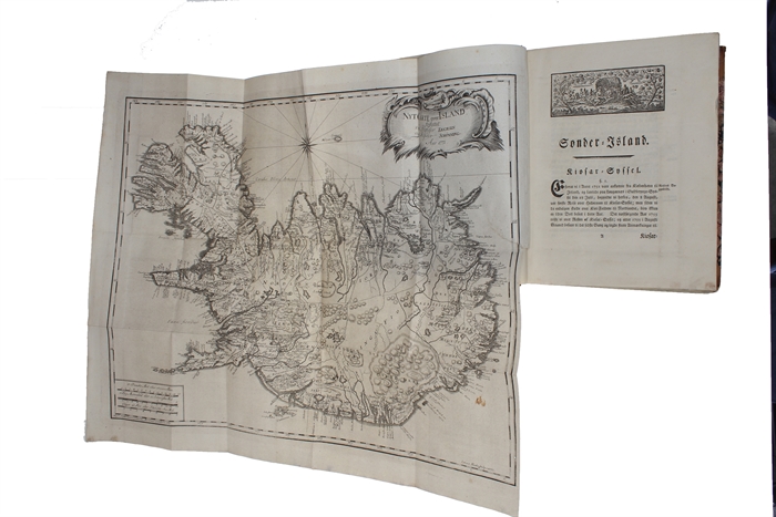 Reise igiennem Island. Foranstaltet af Videnskabernes Sælskab i Kiøbenhavn, og beskreven af forbemeldte Eggert Olafsen, med dertil hørende Kobberstøkker og et nyt forfærdiget Kart over island. 2 vols.