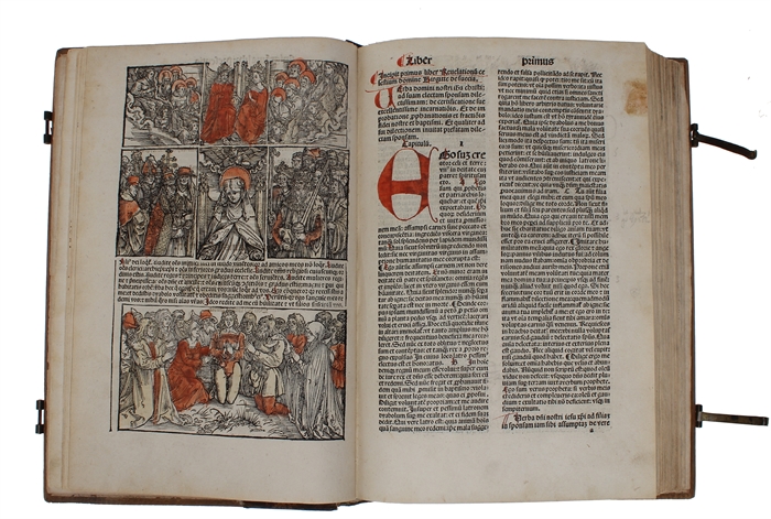 Revelationes [i.e Revelationes Celestes/Coelestes] [Colophon: omnium celestium Reveletionum...].