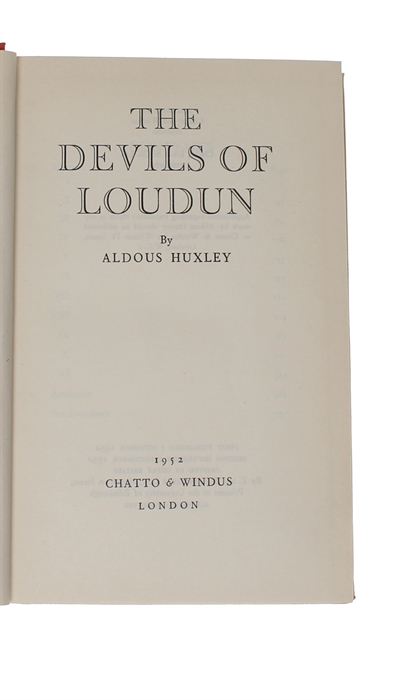The Devils of Loudun.