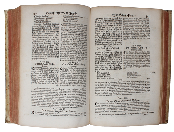 Heims Kringla/ Eller Snorre Sturlusons Nordländiske Konunga Sagor. Sive Historiae Regum Septentrionalium. Ante secula quinque, patrio sermone antiquo Conscriptae, Quas Ex Manuscriptis Codicibus edidit, Versione gemina, notisque brevioribus, Indici Poë...